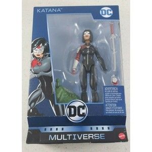 DC Multiverse Katana Suicide Squad Killer Croc BAF 6" Action Figure Mattel NEW